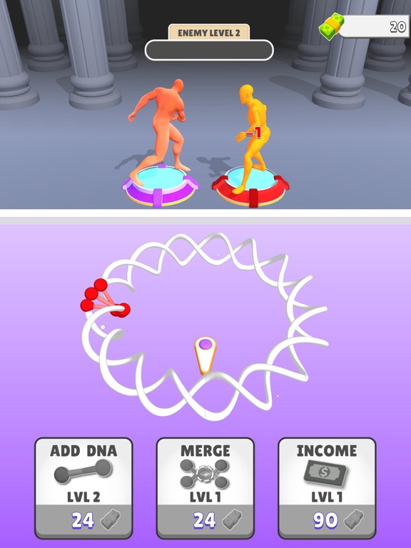 Screenshot #4 pour DNA Evolve Clicker