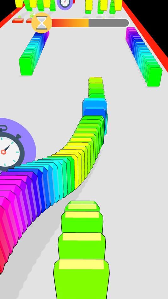 #2. Domino Runner 3D! (iOS) Tekijänä: M8 Games