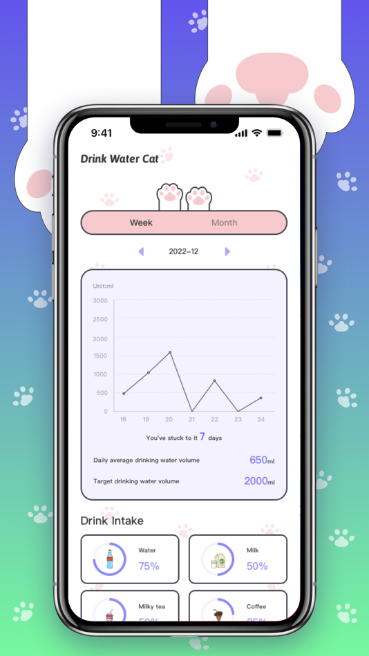 #3. Drink Water Cat (iOS) 由: Starrhyme Technology