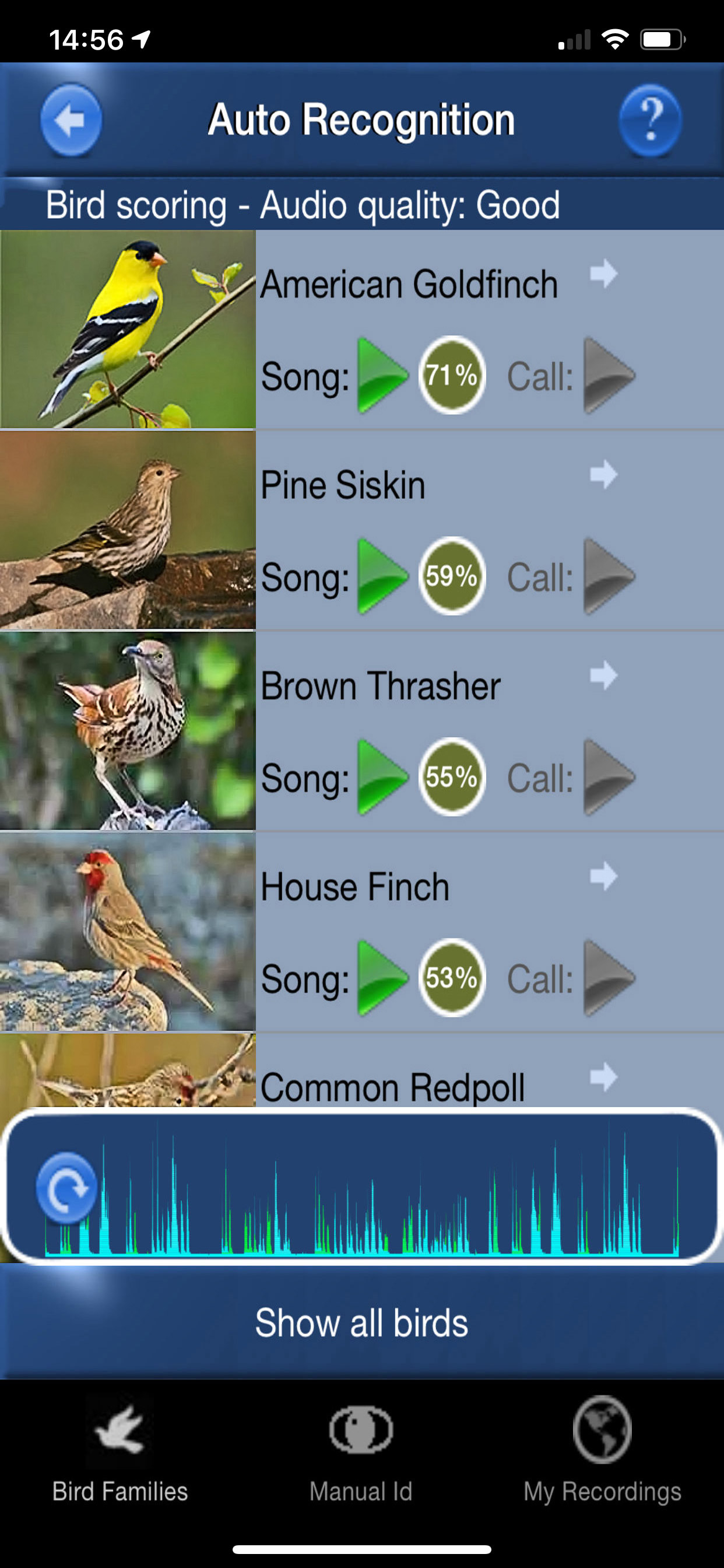 Bird Song Id USA songs & calls