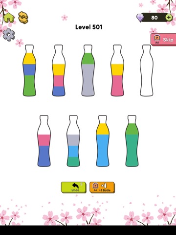 Color Bottle Sort: Water Pourのおすすめ画像3