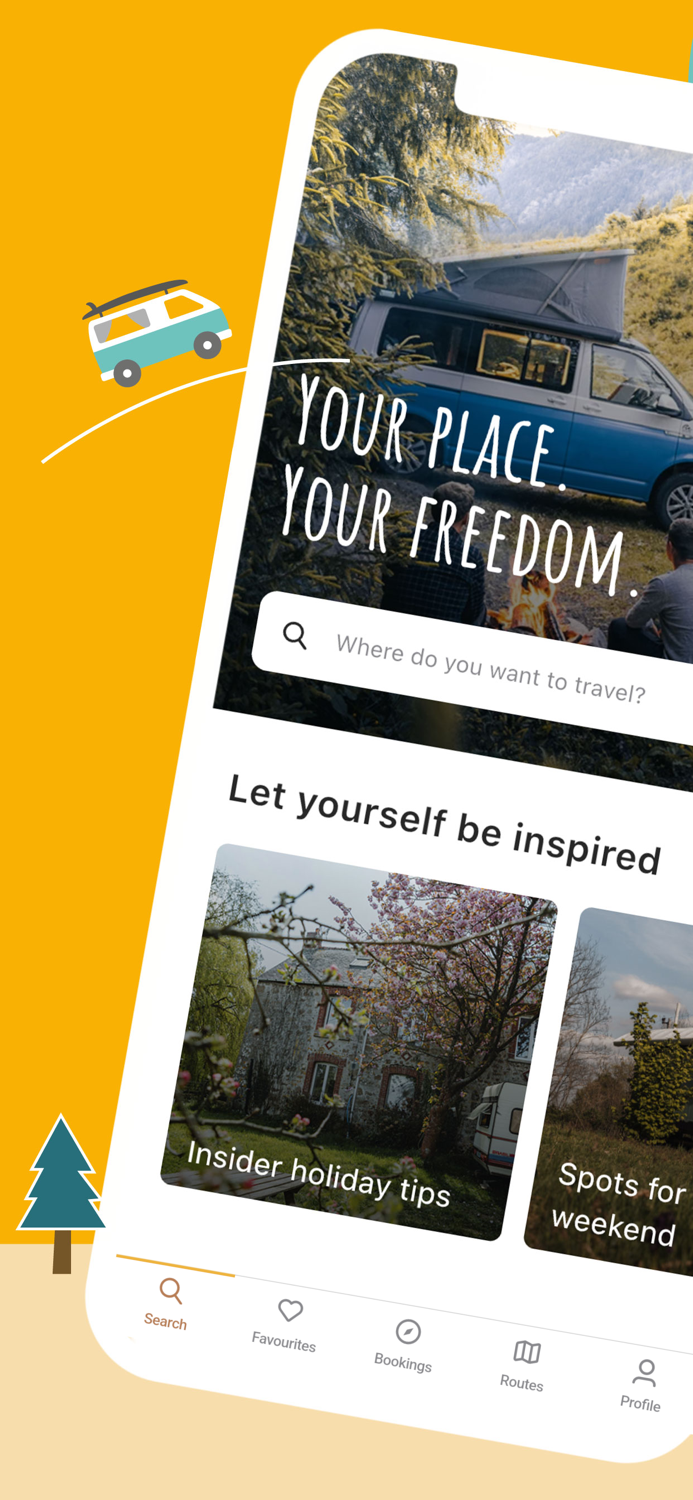 roadsurfer spots Campsites