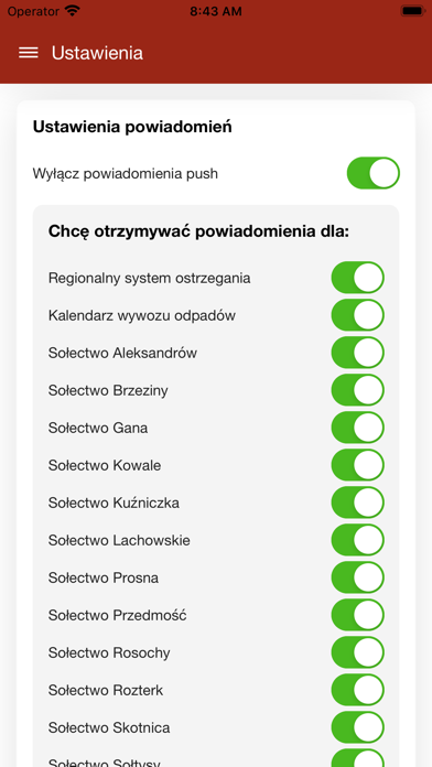 Gmina Praszka Screenshot