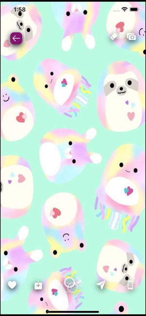 Anastasia the axolotl  Squishmallow wallpaper  Wallpaper iphone cute  Funny phone wallpaper Cute cartoon wallpapers