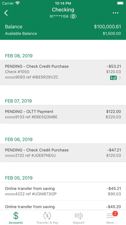 Liberty Savings FCU/Mobile App screenshot-3