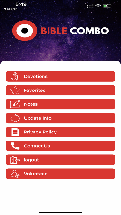 Bible Combo Devotion Screenshot
