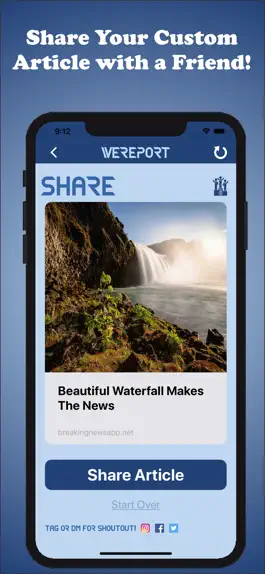 Game screenshot WeReport News mod apk