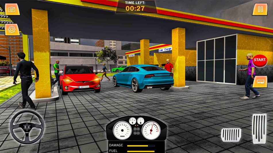 #6. Gas Station Junkyard Sim Game (iOS) 由: Tayyab Sultan