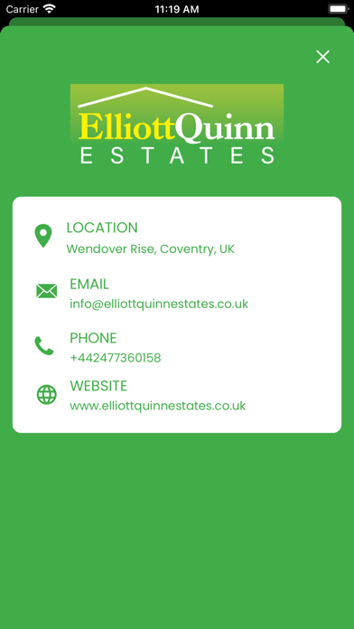 Elliott Quinn Estates Screenshot