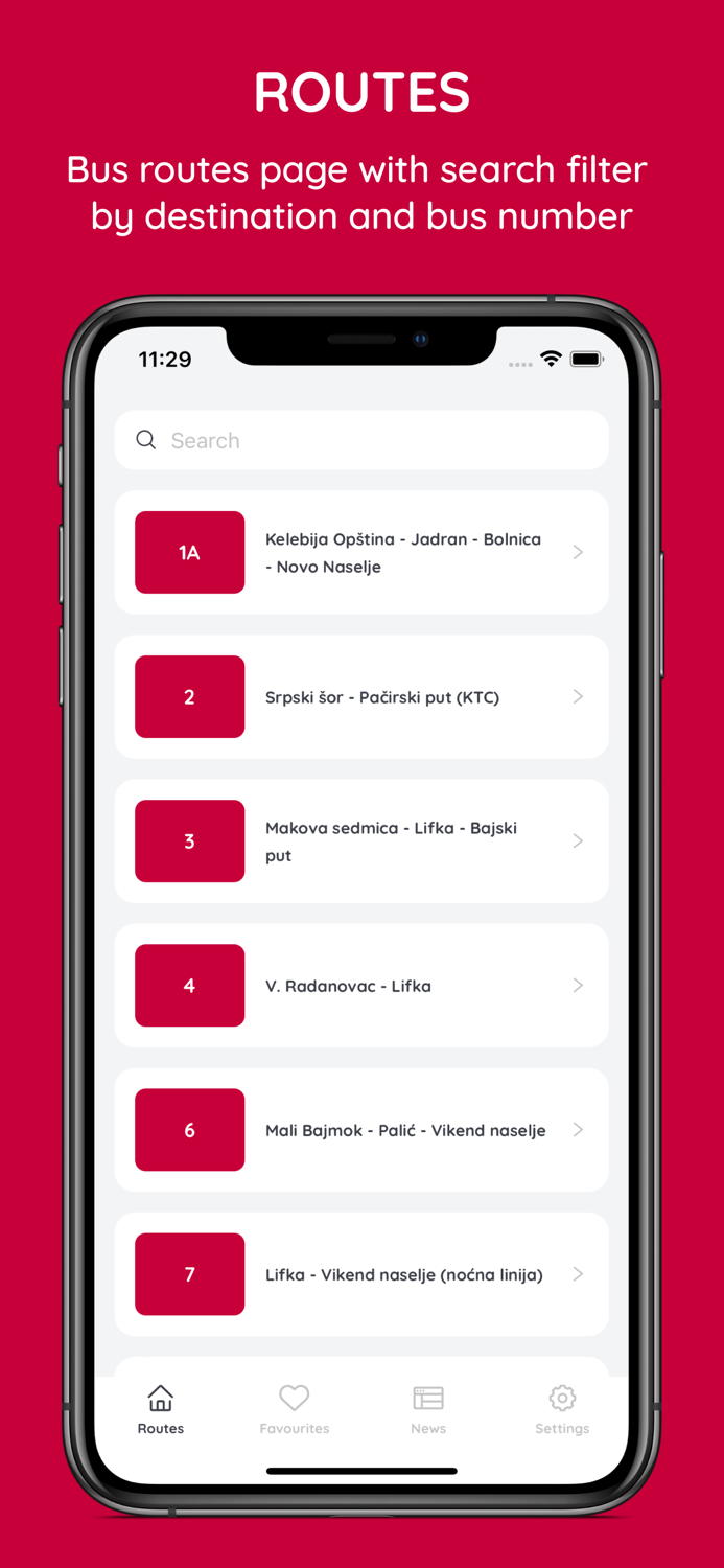 Public Transport Subotica