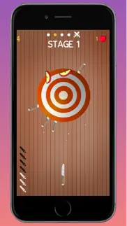 knife throw cut apple iphone screenshot 2