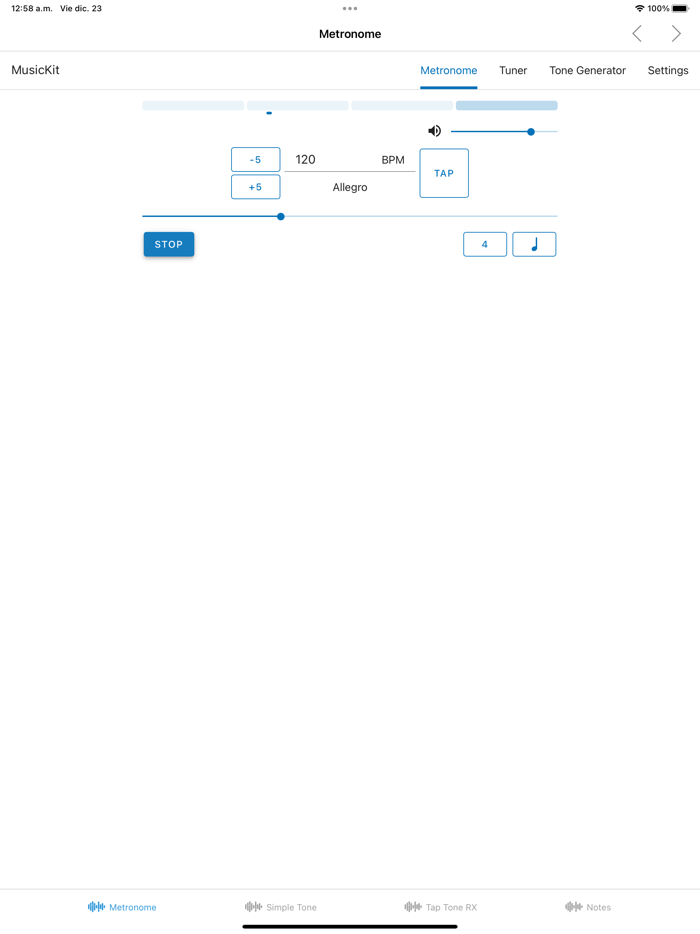 Tone Generator - Metronome