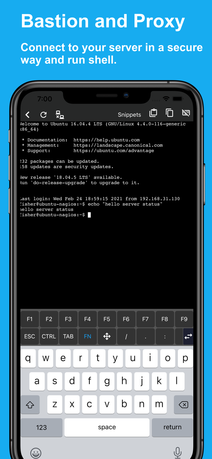 ServerDog Pro Status SSH