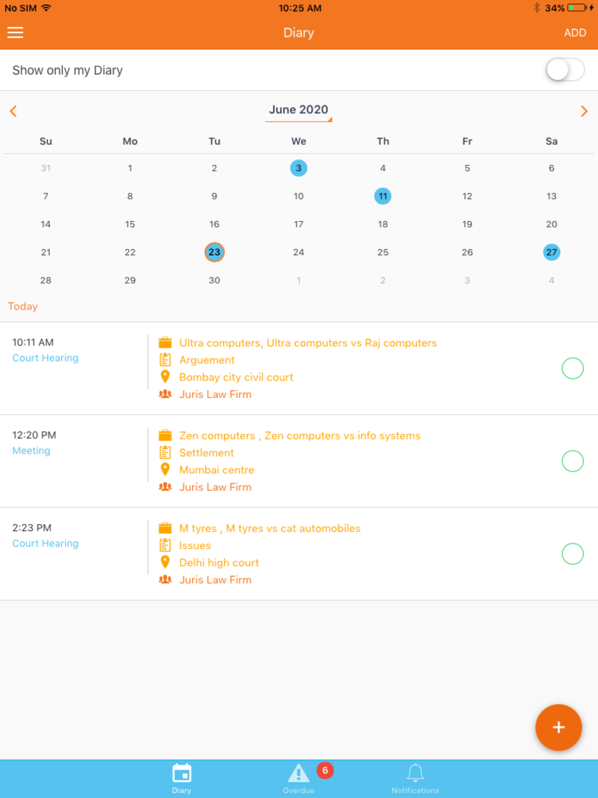 Case Diary by LawTarazoo screenshot 8
