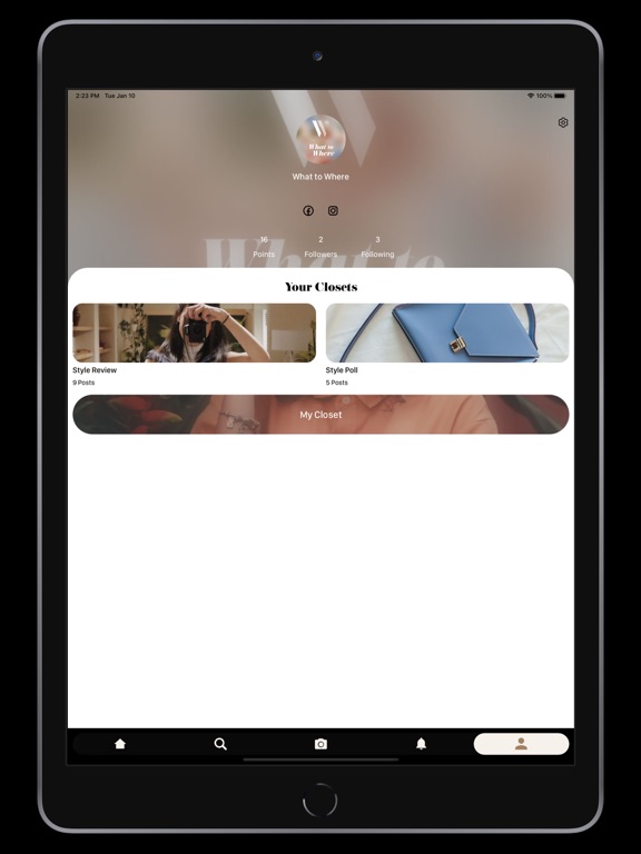 WTW - What to Where iPad screenshot 5 - Social Networking app
