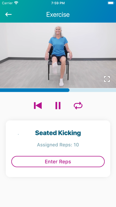 mymobility Patient App Screenshot