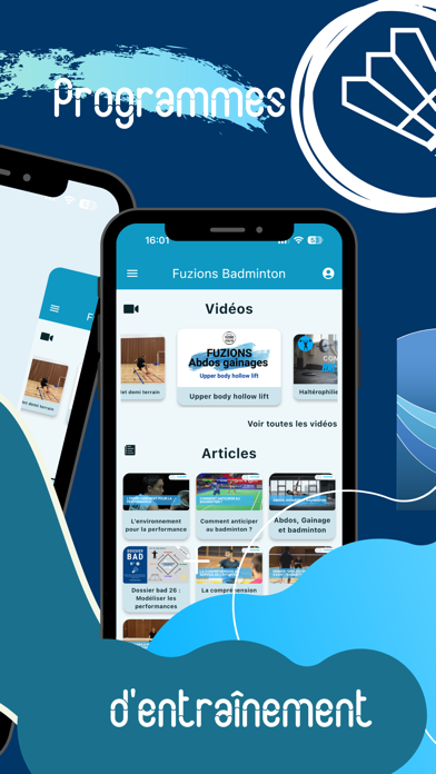 Screenshot #2 pour Fuzions badminton