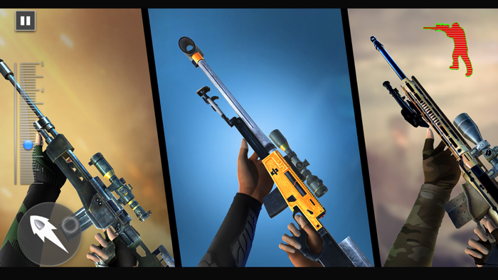 Sniper FPS Gun Shooting Games