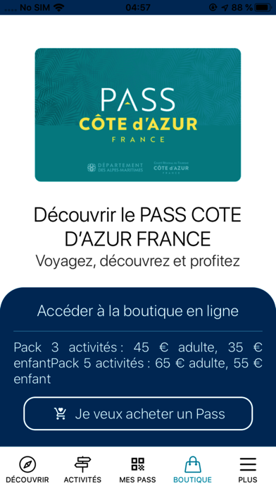 Pass Côte d'Azur France Screenshot