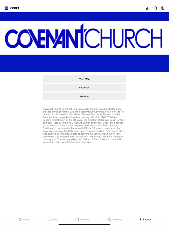 Covenant Church of East Texas