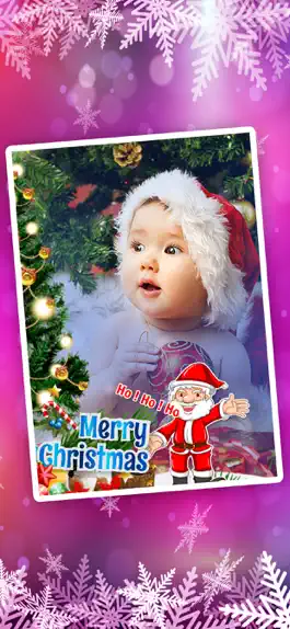 Game screenshot Christmas Photo Frame & Wishes mod apk