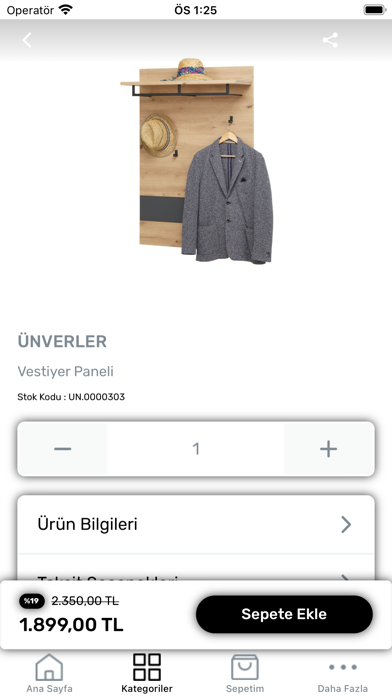 Ünverler Mobilya Screenshot