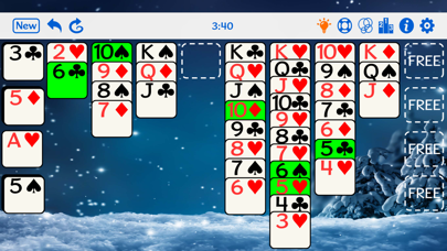 Screenshot #1 pour FreeCell+