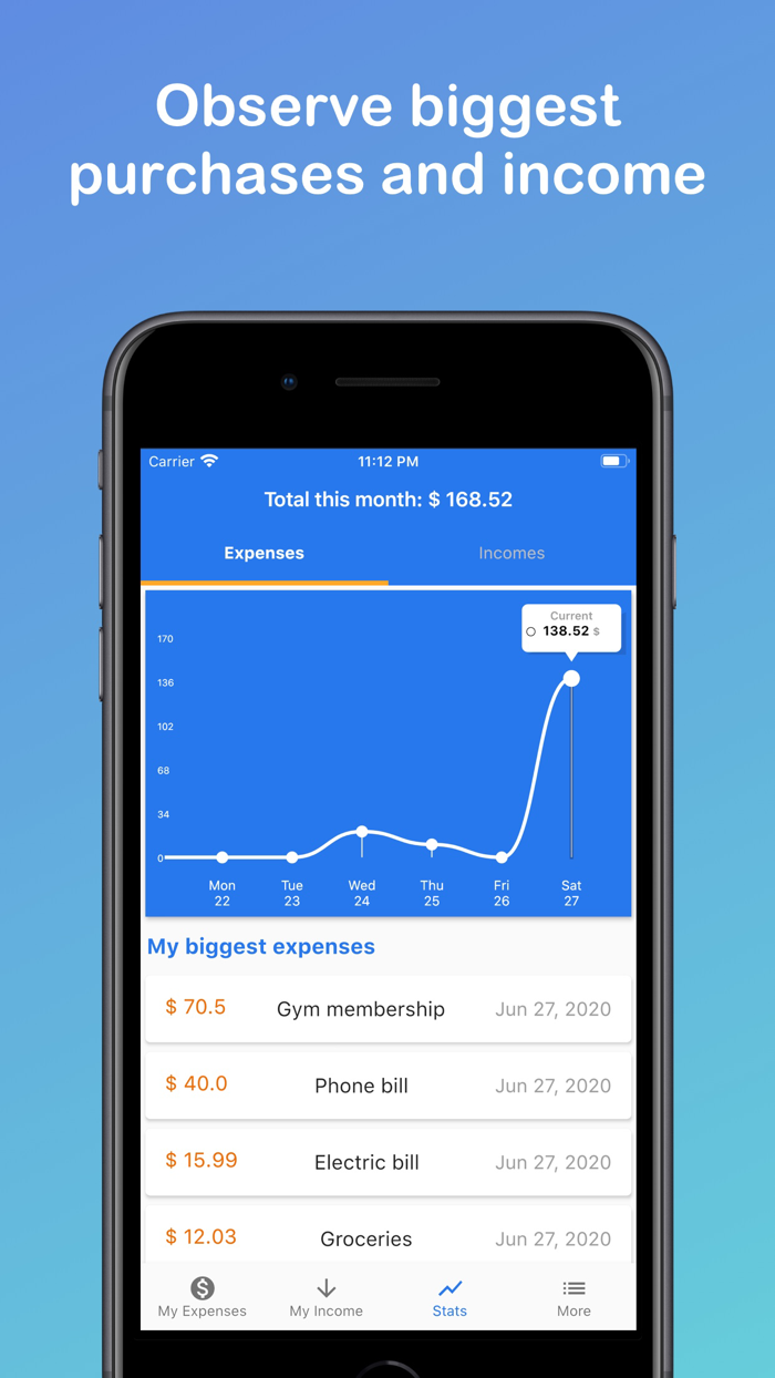 Costy — Expenses Tracker