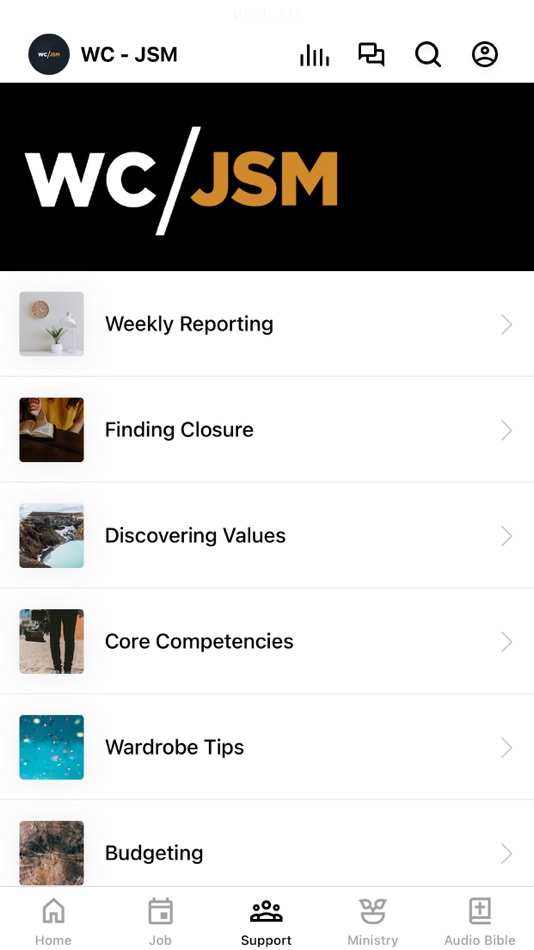 #3. WC Job Support Ministry (iOS) By: Fellowship of the Woodlands Church, Inc.