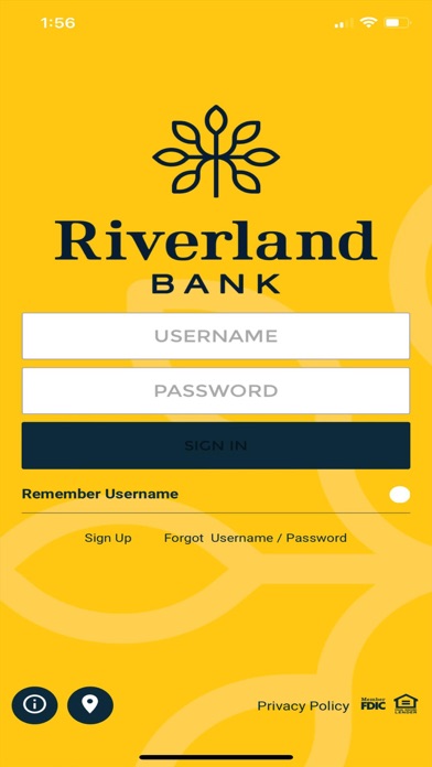 Riverland Bank Mobile Screenshot