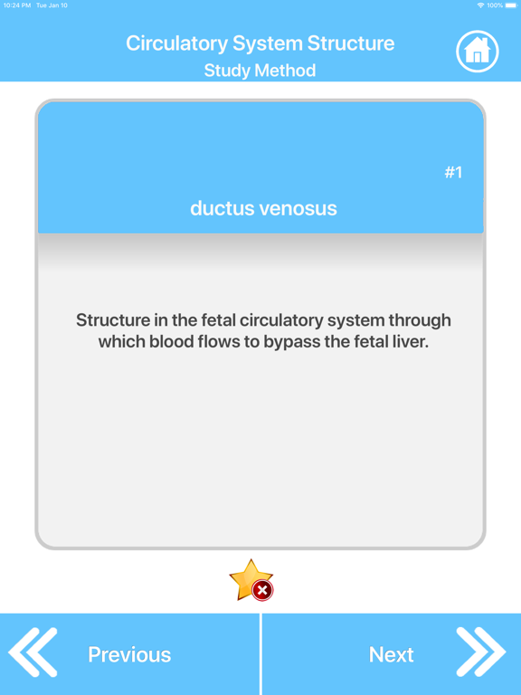 Screenshot #6 pour Circulatory System Study Cards