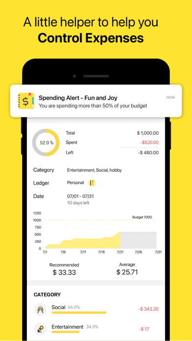 Money Ledgers: Expense Tracker Screenshot