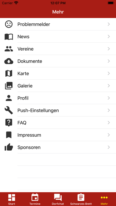 Ehringhausen App Screenshot