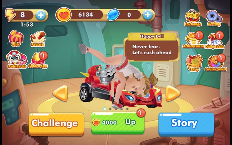 Screenshot #3 pour Kids Extreme Car Racing Game