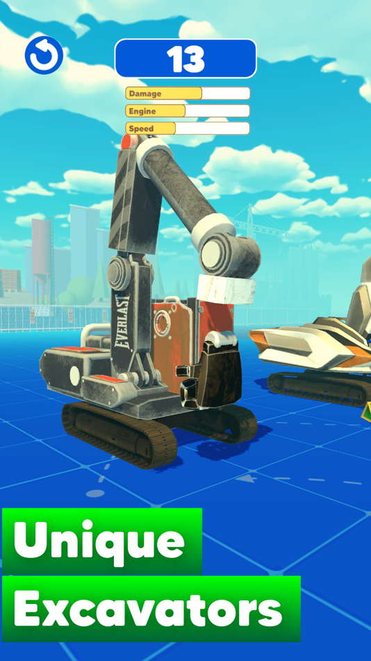 #4. Excavator Rush 3D (iOS) 由: Abdurrahman Nakipoglu