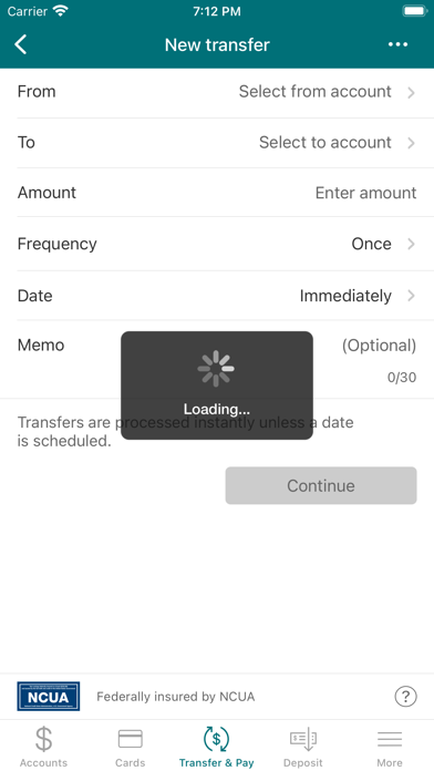 HAR-CO Credit Union Mobile App Screenshot