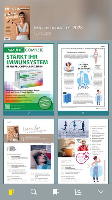 MEDIZIN populär Magazin Screenshot