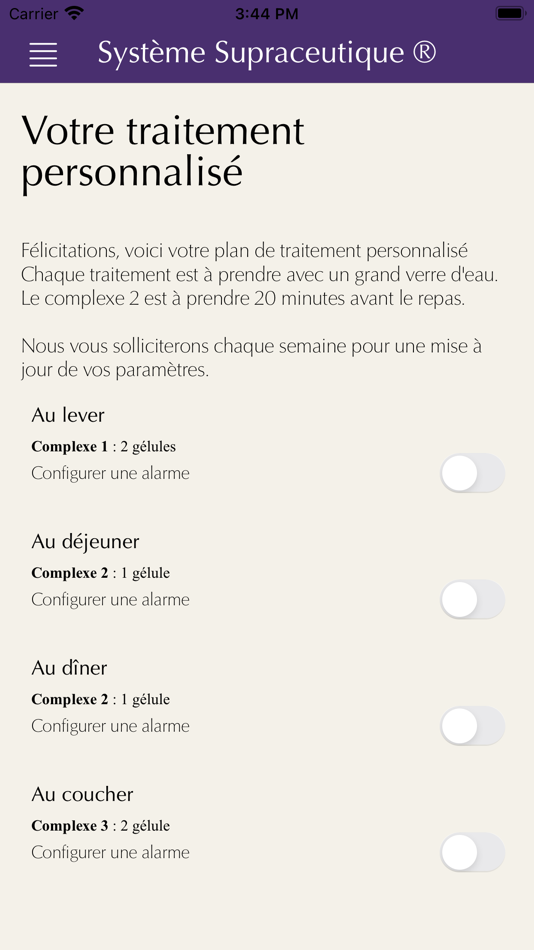 #5. Système Supraceutique ® (iOS) 由: RevivreLabs