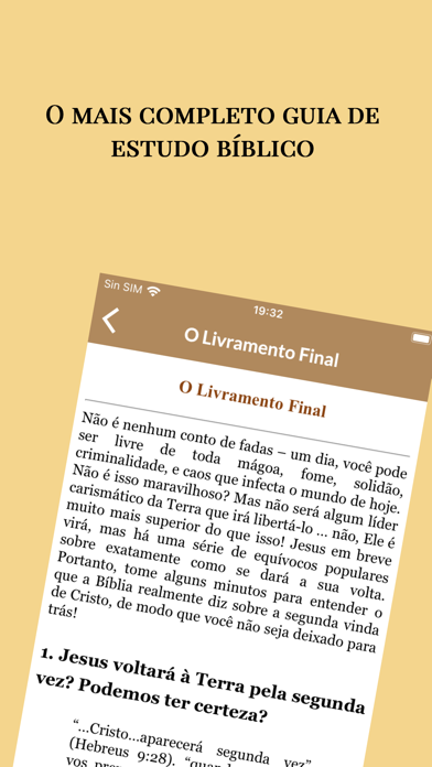 Guia de Estudo da Bíblia Screenshot