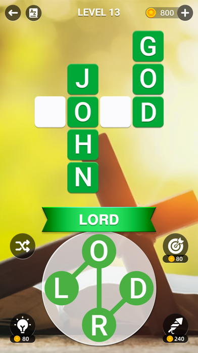 Holyscapes - Bible Word Game Screenshot