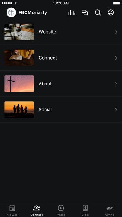 First Baptist Church Moriarty Screenshot