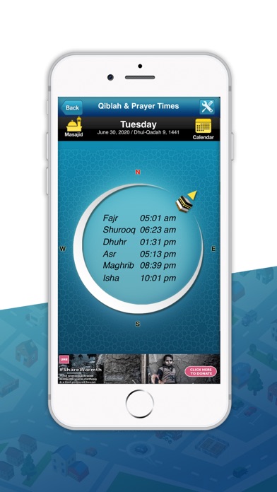 Daleelo: Muslim,Community iPhone screenshot 2 - Travel app