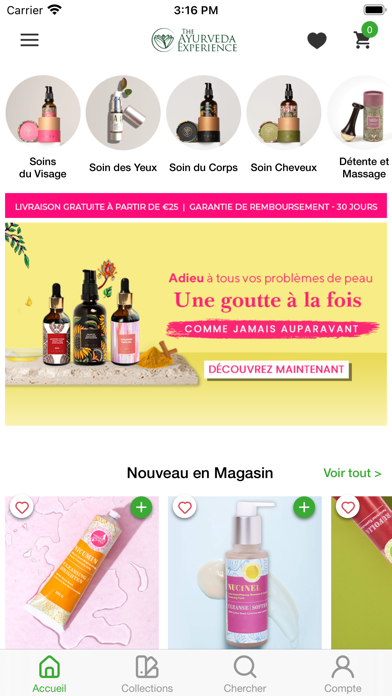 The Ayurveda Experience France Screenshot