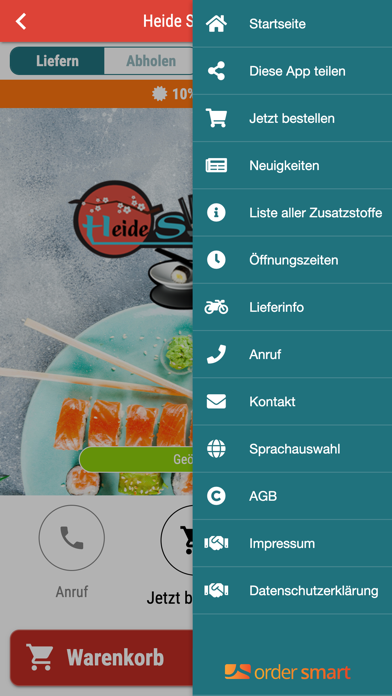 Heide Sushi Bar Screenshot