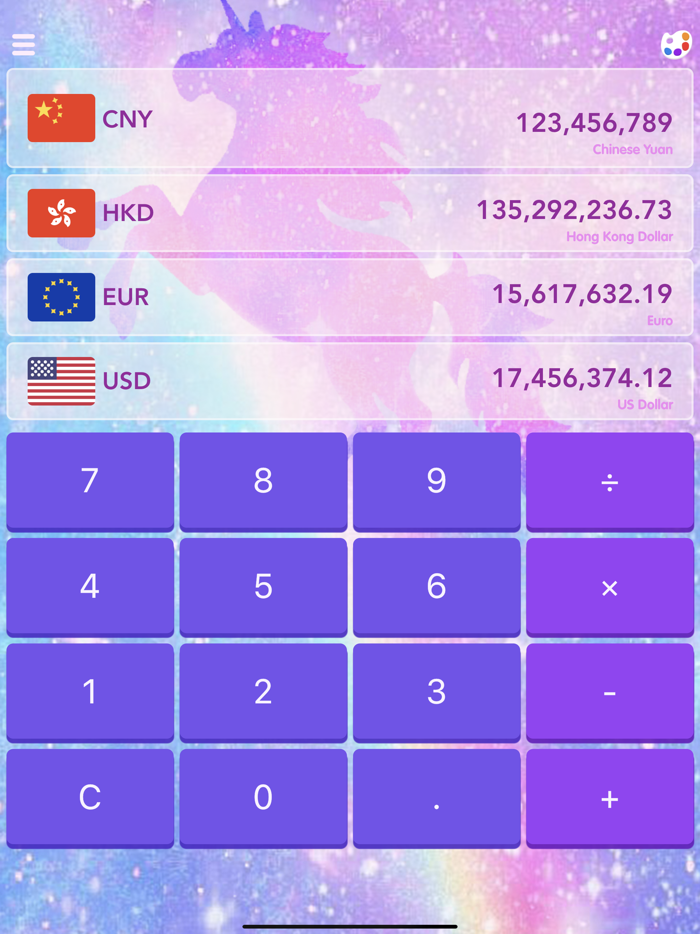 Color Currency Calculator