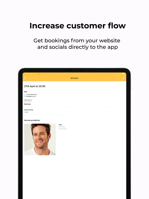 Screenshot #5 pour YCLIENTS Work Schedule Planner