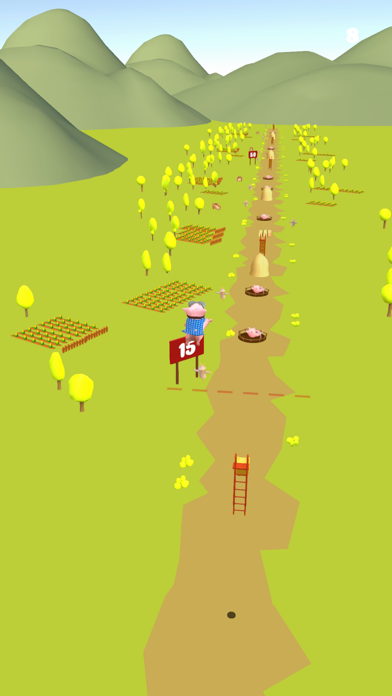 Piggy Jump: Trampolines Screenshot