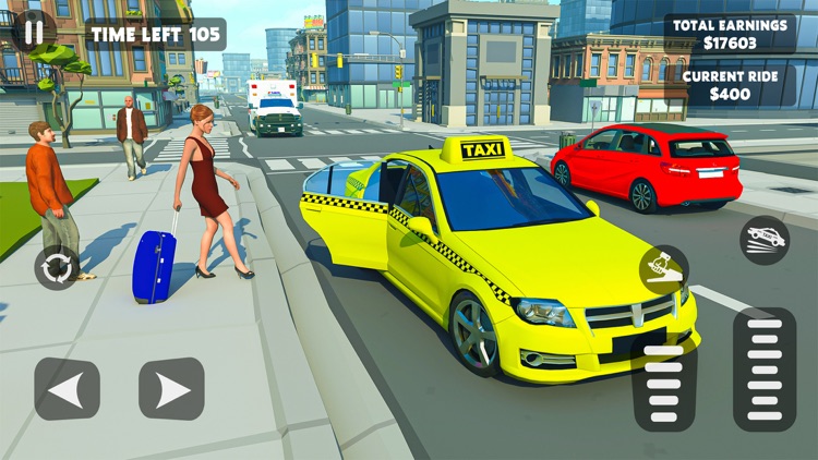 Real City Taxi Car Driving screenshot-3