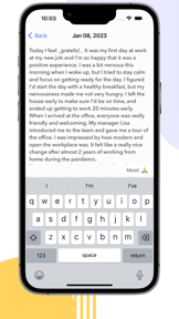 A Journal A Day screenshot