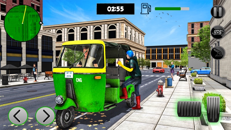Tuk Tuk Auto Rikshaw Taxi Game screenshot 1